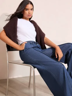 Everyday Elastic Wide Leg Jeans*Friends Like These Online
