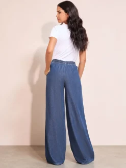 Everyday Elastic Wide Leg Jeans*Friends Like These Online