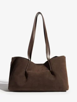 Faux Suede Slouch Tote Bag*Friends Like These Sale