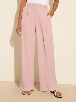 Premium broek met wijde pijpen en elastiek aan de achterkant*Friends Like These