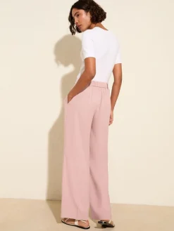 Premium broek met wijde pijpen en elastiek aan de achterkant*Friends Like These