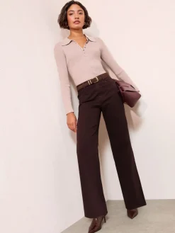 X Lucy Mecklenburgh Petite Relaxed Wide Leg Jeans*Friends Like These Outlet