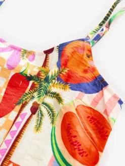 Fruitprint - Halflange zomerslipdress*Next Outlet