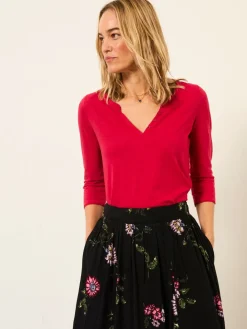 - FatFace 3/4 Sleeve T Shirt*Fat Face Sale