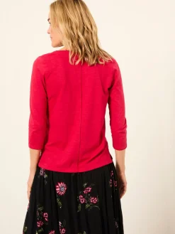 - FatFace 3/4 Sleeve T Shirt*Fat Face Sale