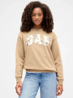- Relaxed sweatshirt met logo*Gap Sale