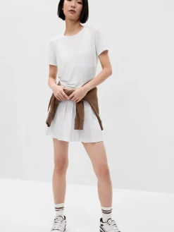 Breathe T-shirt met ronde hals en korte mouwen*Gap