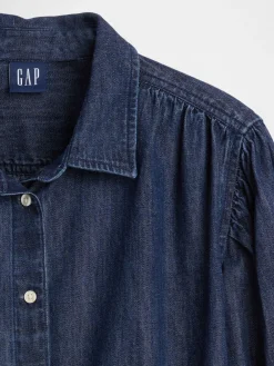 Denim Elasticated Waist Top*Gap Discount