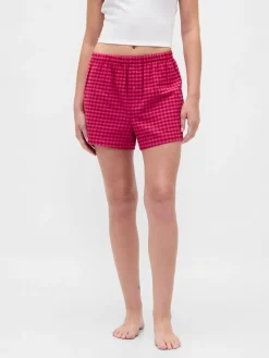 Matching Family Logo Flannel Pyjama Boxer Shorts*Gap Sale