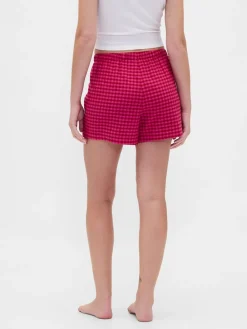 Matching Family Logo Flannel Pyjama Boxer Shorts*Gap Sale