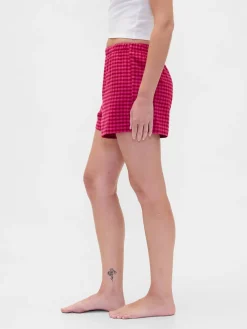 Matching Family Logo Flannel Pyjama Boxer Shorts*Gap Sale