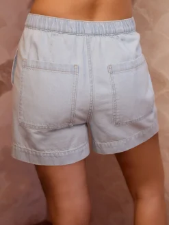 - Utility Lichtgewicht 100% katoenen denim shorts*Next Outlet