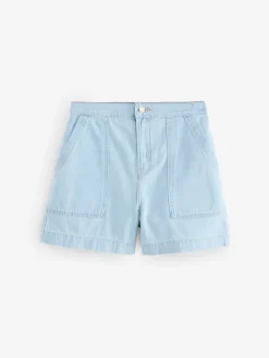 - Utility Lichtgewicht 100% katoenen denim shorts*Next Outlet