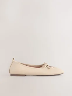 - Forever Comfort® Tie Up Round Toe Ballet Flats*Next