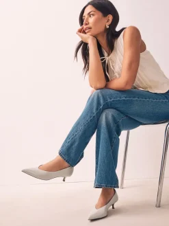 - Puntige lage naaldhakken schoenen*Next Sale