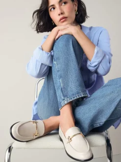 - Trim Round Toe Loafers*Next Best