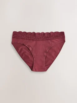 - 7 Katoenen slipjes met kant*Next