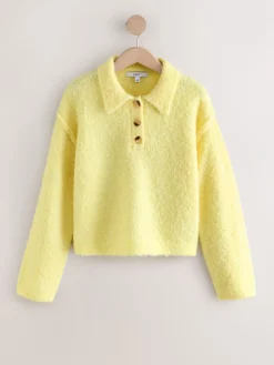 - Boucle Long Sleeve Polo Jumper*Next Clearance
