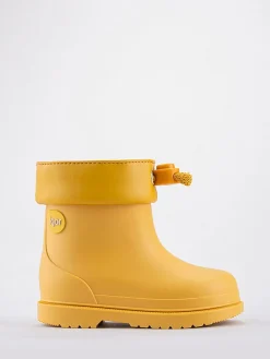Geel - waterdichte Bimbi Euri enkellange regenlaarzen*Igor Best