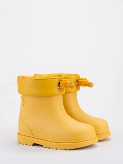 Geel - waterdichte Bimbi Euri enkellange regenlaarzen*Igor Best