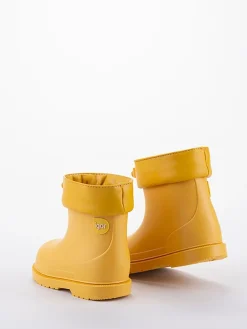 Geel - waterdichte Bimbi Euri enkellange regenlaarzen*Igor Best