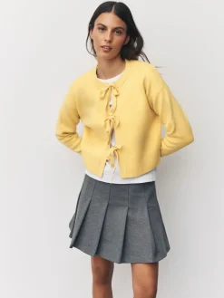 - Supersoft Tie Front Knitted Cardigan*Next