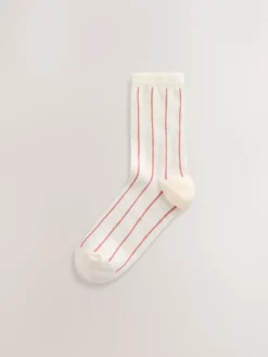 Geruit - Set van 5 paar enkelsokken*Next New