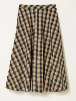 Geruite midirok van FatFace*Fat Face New