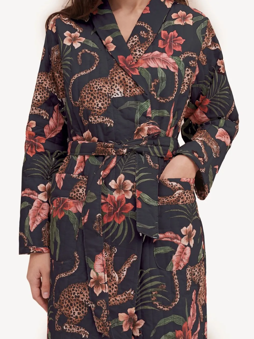 Gewatteerde badjas*Desmond & Dempsey