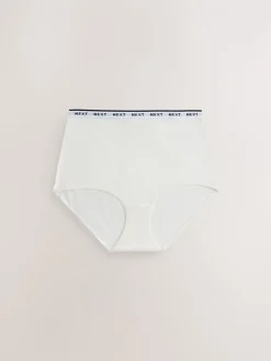 - 7 Katoenen slipjes met logotailleband*Next New