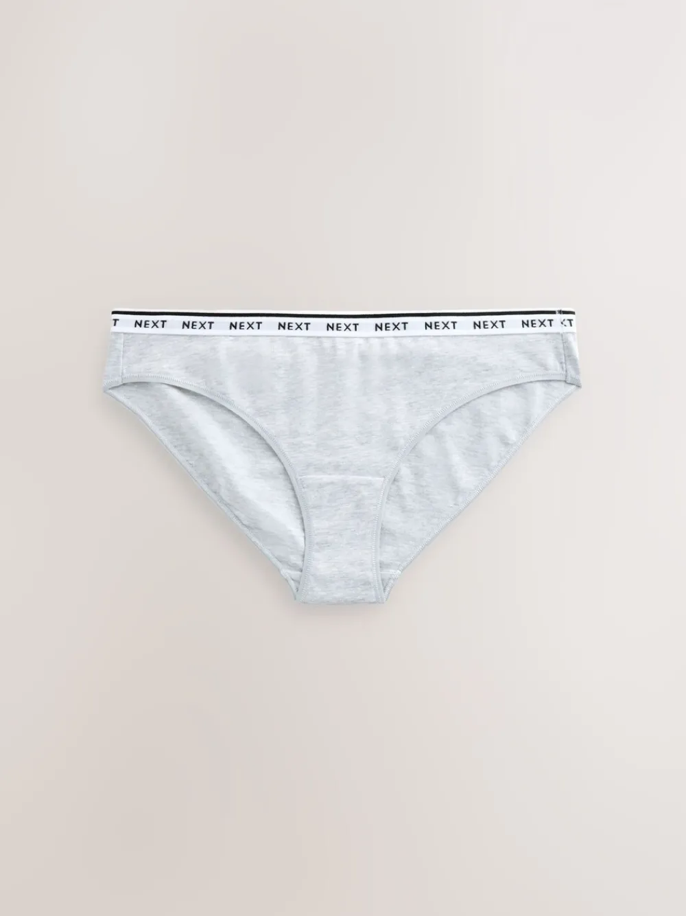 Gingham-print - 7 Katoenen slipjes met logotailleband*Next Online