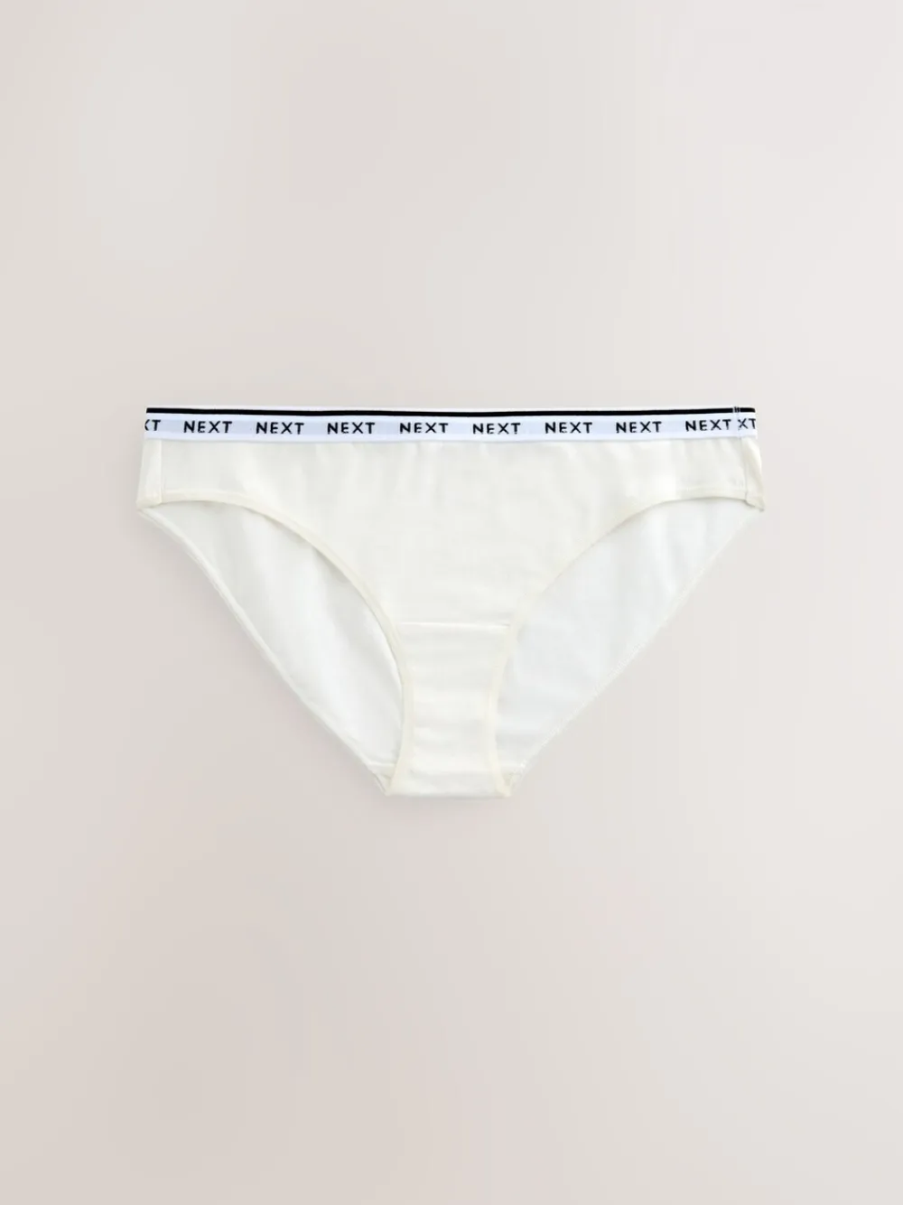 Gingham-print - 7 Katoenen slipjes met logotailleband*Next Online