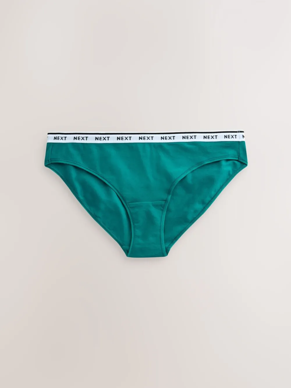 Gingham-print - 7 Katoenen slipjes met logotailleband*Next Online