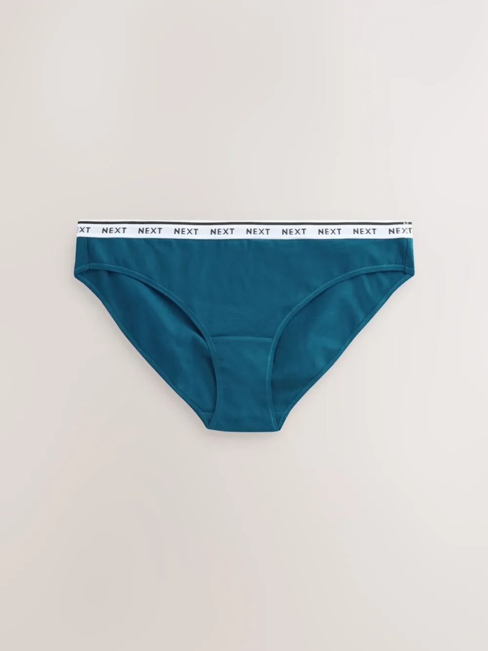 Gingham-print - 7 Katoenen slipjes met logotailleband*Next Online