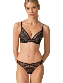 - Encore - Diepuitgesneden beha met vulling en hoog doorlopende cups*Gossard Discount