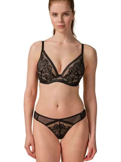 - Encore - Diepuitgesneden beha met vulling en hoog doorlopende cups*Gossard Discount