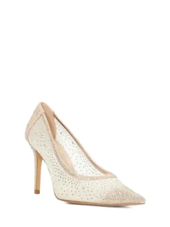 - Brightest Embellished Hotfix Court Heels*Dune London Clearance