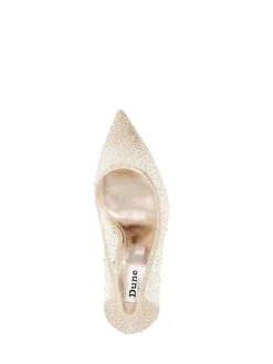 - Brightest Embellished Hotfix Court Heels*Dune London Clearance