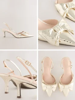 - Forever Comfort® schoenen met strik, hielbandje en spitse neus*Next Best