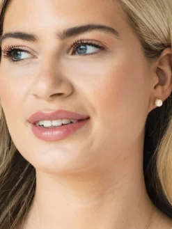 - - Klassieke Kaïro oorknopjes met parel*Ivory & Co New