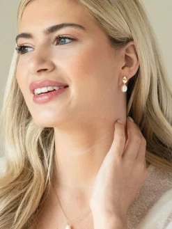 - moderne oorhangers met pareleffect*Ivory & Co Discount