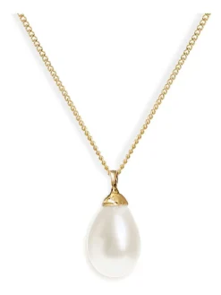 - Westbury ketting met parelhanger*Ivory & Co New