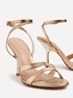 - Bronte Heeled Sandals with Double Front Strap*Linzi Sale