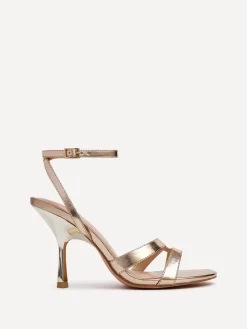 - Bronte Heeled Sandals with Double Front Strap*Linzi Sale