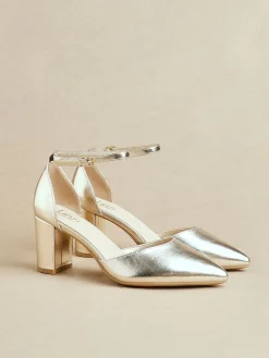 - Davina pumps met blokhak en dichte hiel*Linzi