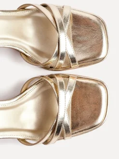 Goud - Faro Strappy Heeled Sandals*Linzi Outlet