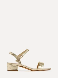 - Kezzi minimalistische sandalen met lage blokhak*Linzi