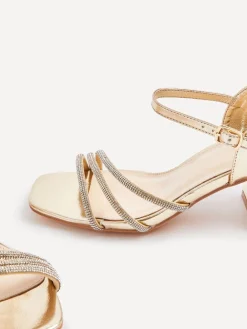 - Mariah sandalen met hak, versiering en brede pasvorm*Linzi Outlet