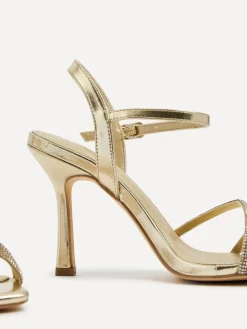 - Mesmerize Diamanté Embellished Strappy Heel*Linzi Outlet