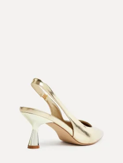 Goud - Presley pumps met naaldhakken en spitse neus*Linzi Hot